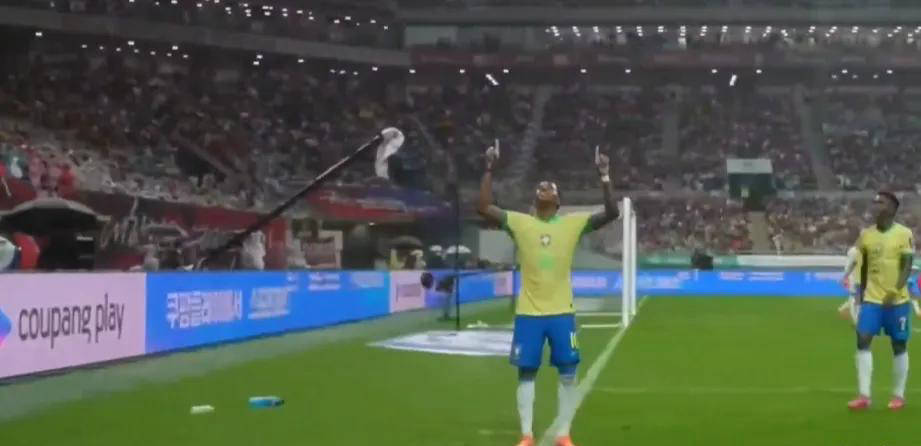 罗德里戈出色表现,帮助巴西国家队破398天球荒